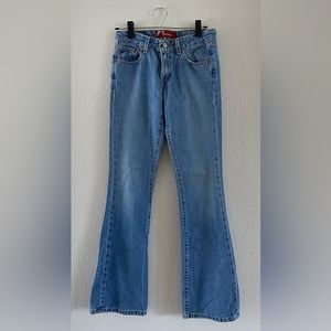 Levi’s low rise bootcut jeans